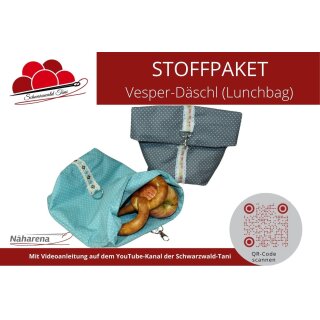 Stoffpaket Vesper-Däschl (Lunchbag)